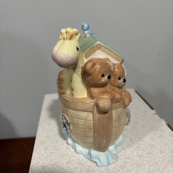 2017 Precious Moments Noah's Ark LED Ceramic Nighlight Bible Religious Gift NEW - Picture 5 of 9